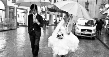 matrimonio e pioggia
